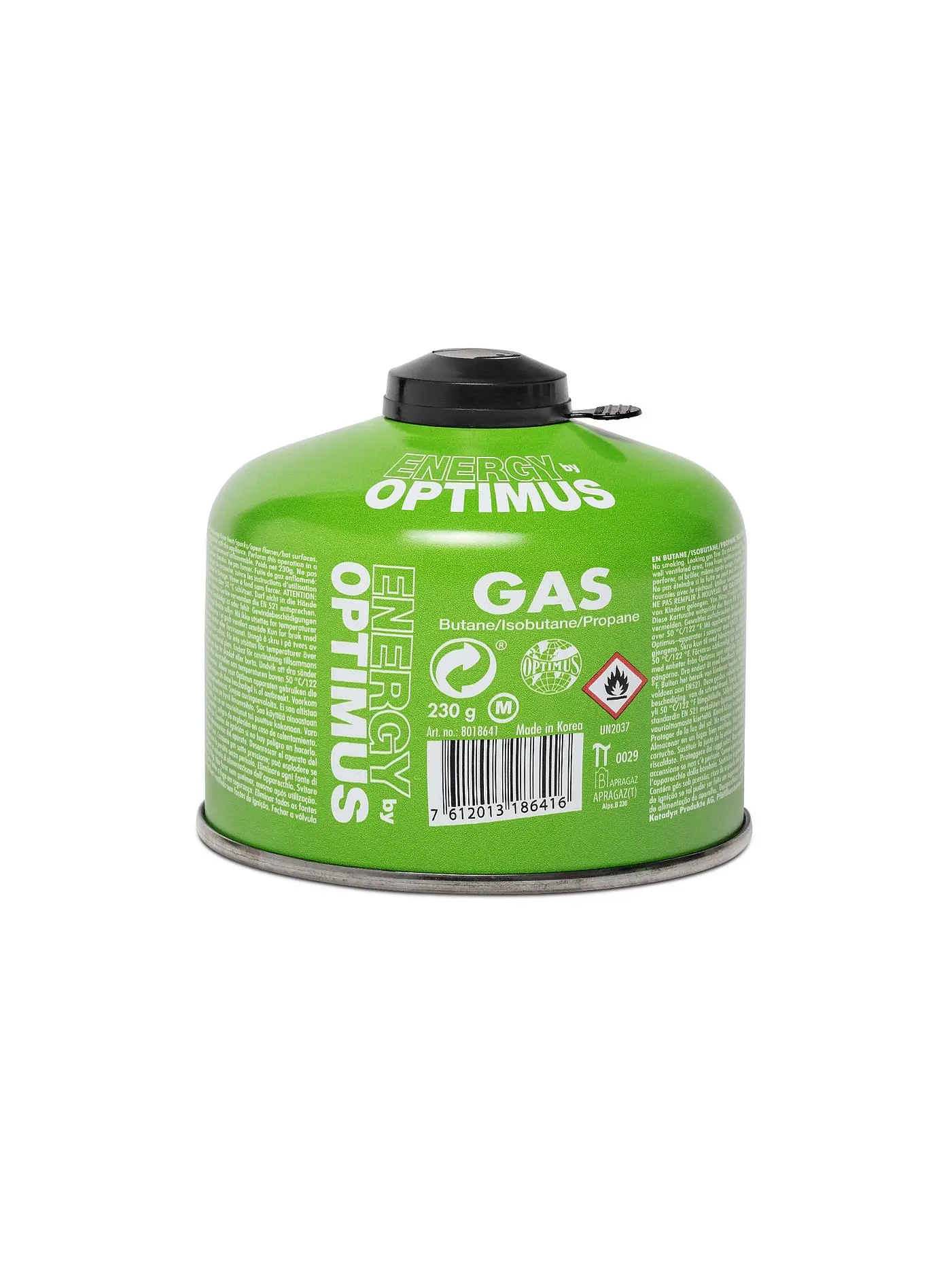 OPTIMUS | Kartusche Universal Gas 230g | 